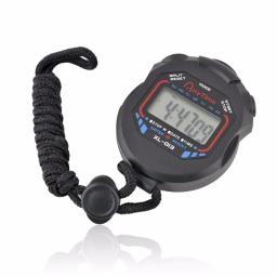 Profissional Digital Esporte cronômetro, cronômetro portátil, cronômetro de bolso, LCD temporizador Stop Watch, à prova d'água - Image 4