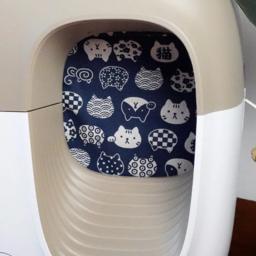 Handmade Automatic Cat Litter Box, Cat Toilet Lixo Bag, Anti-Odor Anti-Belt Sand, Cortina de Proteção de Privacidade, Use para Petsnowy - Image 3