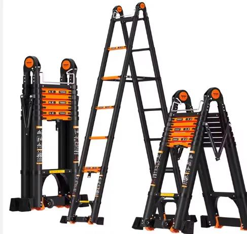 Fabricantes de escadas Escada Loft de alumínio Escada telescópica retrátil para sótão - Image 1