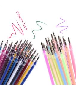 Recargas Marcadores Aquarela Gel Caneta Substituir, Material Escolar Escritório, Papelaria Escritório, Jardim Esboço Pen, 24 Cores, 5ml - Image 3