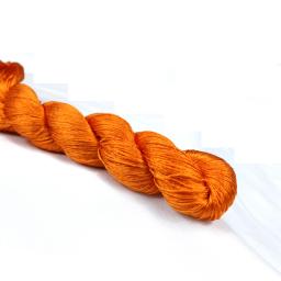 100% linha de seda bordado à mão ponto cruz 1 peça 400m linha de bordado de seda série amarela 10 cores puras - Image 6