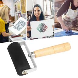 Rolo De Borracha Profissional Para Pintura A Tinta E Impressão, Ferramenta De Estampagem, Arte Artesanato Suprimentos, Projetos - Image 1