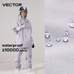 Homens mulheres cor sólida jaqueta de esqui calças de esqui quente à prova de vento macacão de inverno com capuz à prova dwaterproof água roupas esportivas ao ar livre snowboard - Image 6