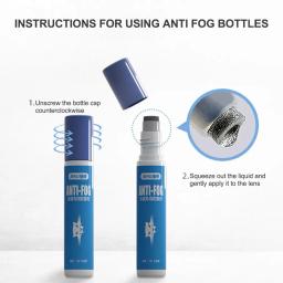 Solid Anti Fog Agent for Swim Goggles, Glass Lens, Diving Mask, Cleaner Solution, Anti-nebulização Spray, Mist Previne Nevoeiro, F3O4, 10ml - Image 6