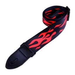 Correias de guitarra de nylon de impressão colorida ajustável, cintos multicoloridos, acessórios para baixo e guitarra elétrica acústica - Image 5