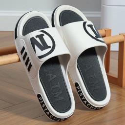 Sandália esportiva masculina, fundo grosso, corrediças de plataforma, PVC macio, tênis de praia casual, tênis, verão - Image 3