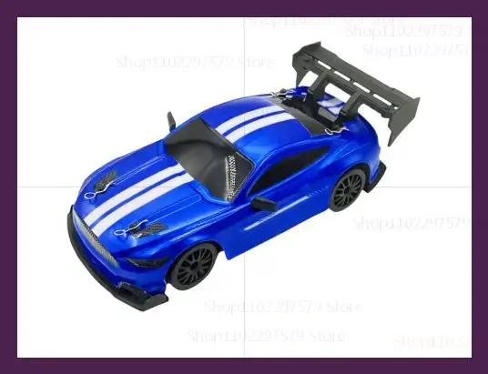 Alta velocidade 1:24 controle remoto racer rápido 4wd recarregável carro de deriva com controle 2.4ghz aventura de corrida para meninos kit presente agora - Image 1