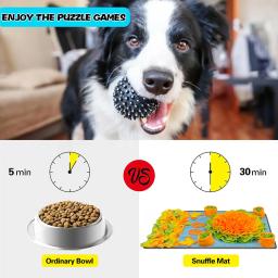 Pet Scent Pad Puzzle para cães, consumir energia comendo, cheirar lentamente, descobriram que a comida pode ser limpa, muito durável - Image 2