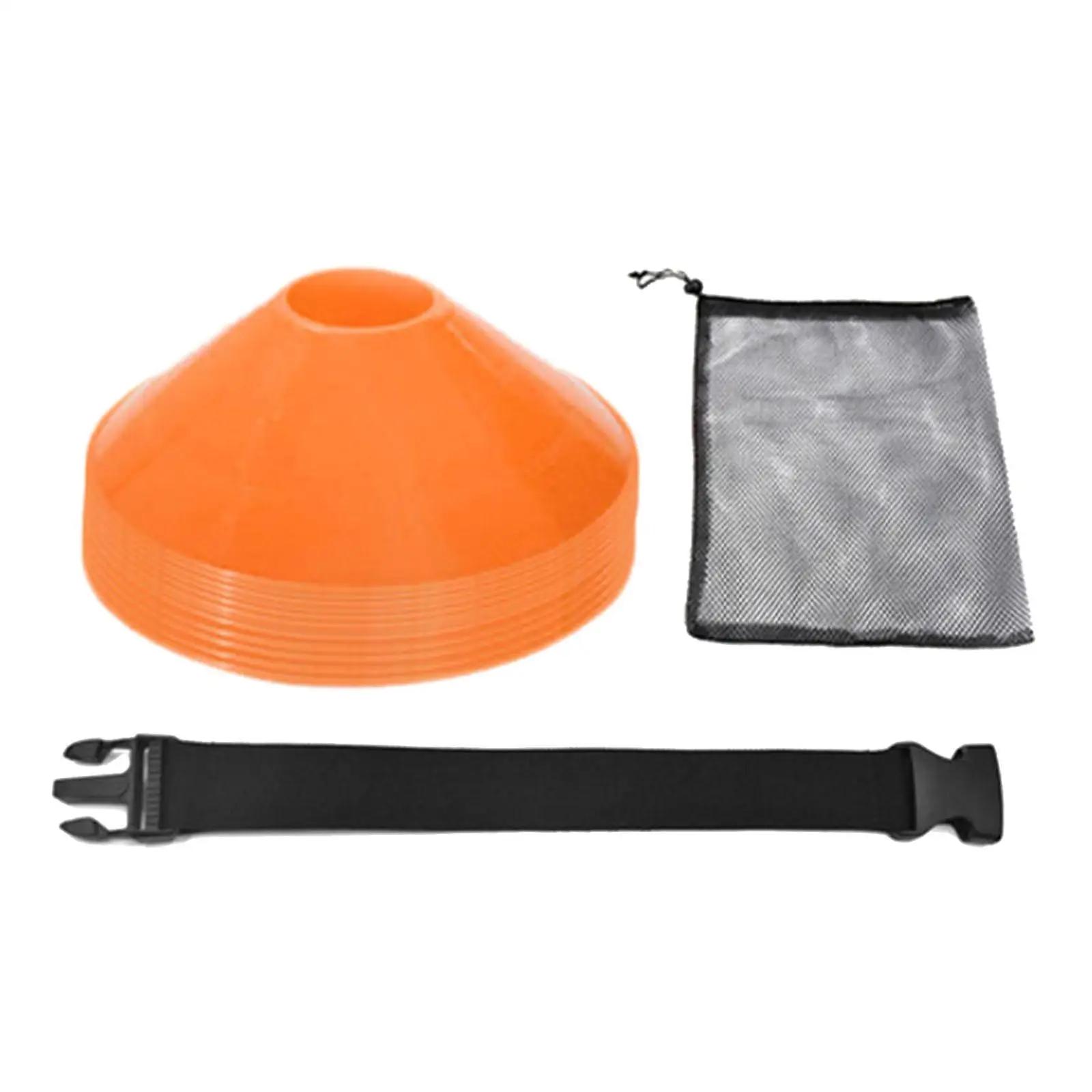 Cones de treinamento de agilidade durável, Sports Field Cone Markers para esportes ao ar livre, Jogos desafiadores para crianças, 12-40 pcs - Image 1