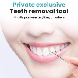 Ferramenta De Palito De Mão De Aço Inoxidável, Artesanato De Agulha De Fio Portátil, Manga De Crochet Dental, Artesanato De Plug Dental - Image 4