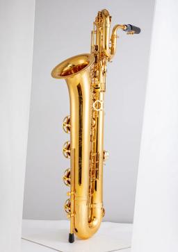 E Flat Barítono Saxofone Superfície, Professional Brass Musical Instruments Sax, Frete Grátis, Novo - Image 2