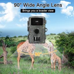 Câmera multifuncional portátil de caça ao ar livre, câmera de trilha de vídeo fotográfica, observação animal, monitoramento de casa, dia e noite, 16MP, 1080p - Image 6