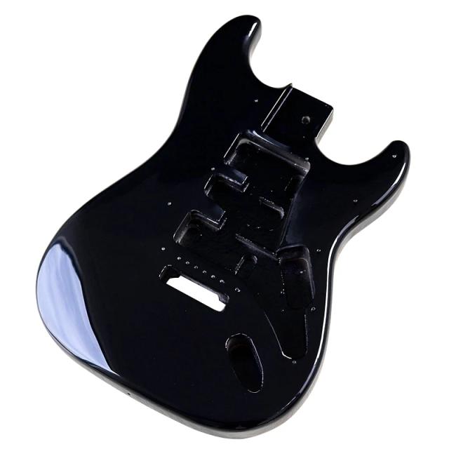Corpo de Guitarra Elétrica Preto para DIY - Peça Atacado Ideal para Músicos