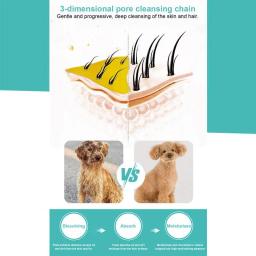 Shampoo Pet para Cães, Sabonete Líquido Espuma Denso, Hidratante para a Maioria dos Tipos de Pele, 500ml - Image 5