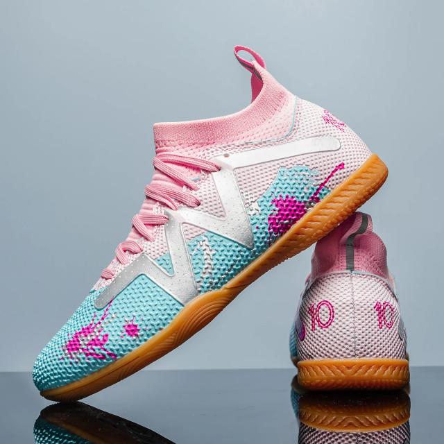 Sapatos de Futebol Masculino Indoor Resistente ao Desgaste para Treinamento Antiderrapante