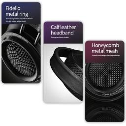 Philips fidelio x2hr fone de ouvido para jogos com fio de alta fidelidade com microfone som estéreo protetores de orelha de camada dupla para jogos de música de computador - Image 3