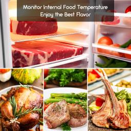 INKBIRD-Bluetooth Digital Churrasco Termômetro, Outdoor Meat Grill, Acessórios para churrasco, 4 Meat Probes, IDT-34C-b - Image 5