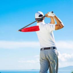 Golf Swing Trainer com Fita, Golf Swing Training Tool, Prática Equipamento para Iniciantes, Melhorar a Velocidade de Swing, 60cm - Image 3
