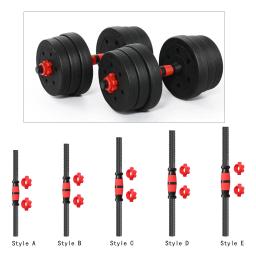 Ajustável Halteres Set, Barbell portátil, elevação, fácil de instalar - Image 4