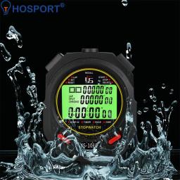 Cronômetro digital luminoso com tela grande para esportes, treinamento multifuncional, resistente à água, cronômetro eletrônico para fitness - Image 2