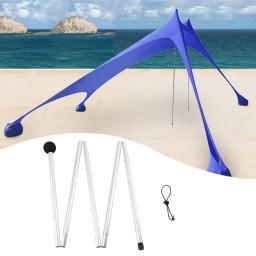 Varetas de dossel para lona, 5 seções, 1.6m, abrigo de jardinagem, haste de alumínio ajustável - Image 4