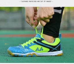 Tênis antiderrapante masculino e feminino, tênis de treino ao ar livre, tênis de mesa, badminton, voleibol, 3 cores, tamanho 36-45 - Image 4
