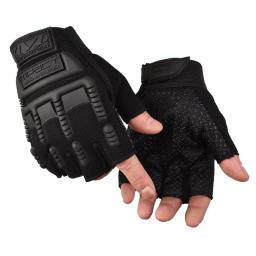 Luvas sem dedos para homens e mulheres, equipamento protetor para condução manual, escalada, ciclismo, bicicleta, equitação, juntas, 1 par, verão - Image 3