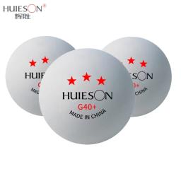 Huieson-Bolas De Treinamento De Tênis De Mesa Com Embalagem De Caixa, Bolas De Ping Pong ABS, Treinamento Do Clube De Tênis De Mesa, 3 Estrelas, G40 +, Branco e Laranja (não comprar se rejeitar o direitos aduaneiros) - Image 1