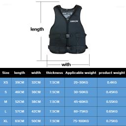 Casaco salva-vidas para adultos e crianças, impressão requintada, neoprene, esportes aquáticos, caiaque, canoagem, surf, rafting - Image 6