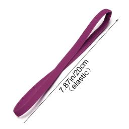 Faixa elástica antiderrapante esportiva para homens e mulheres, faixa de cabelo de ioga, faixa de borracha elástica, cor doce, menina, futebol, corrida, 1pc - Image 6