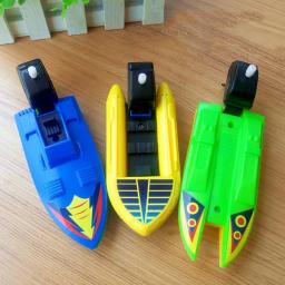 Lancha de Plástico Infantil, Velocidade de Vento, Barco Mecânico, Brinquedo de Banho, Navio de Corrida, Verão, Esportes Aquáticos, Flutuante, Brinquedos Infantis - Image 1