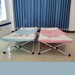 Cama de acampamento dobrável com saco de dormir, Cama ao ar livre, Cama de sesta infantil, Nature Hike, Diversão da praia, Suprimentos para caminhadas - Image 4