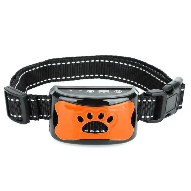 Dispositivo Elétrico Anti-Latido para Cães com Vibração e Carregamento USB - Coleira de Treinamento Eficiente