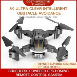 Novo p11 max rc drones 8k profissional hd câmera dupla wifi de quatro vias inteligente evitar obstáculos dobrável quadcopter brinquedos presentes - Image 6