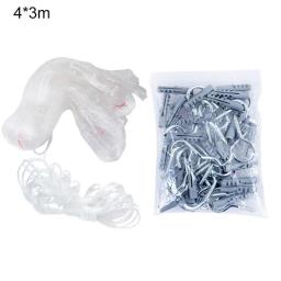 Pet Rede de Proteção de Segurança para Gatos Plástico Protetor, Cobertura de Arame Sturdy, Impede Gatos de Escapar ou Cair da Varanda, Seguro - Image 4