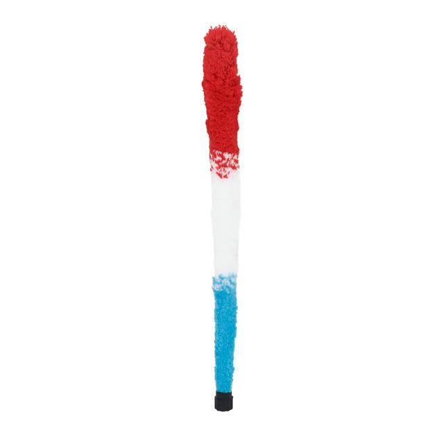Escova de Limpeza Avançada para Saxofone - Escova Tricolor de Fibra com 53cm para Instrumentos de Sopro