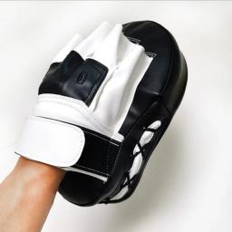 Saco De Boxe Curvo para Adultos e Crianças, Equipamento De Boxe, Sacos De Perfuração Para Taekwondo, Muay Thai, Karatê, PU Training Paws Pads, 1 Pc, 2Pcs - Image 5