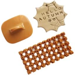 Mini Conjunto de Estampagem Alfanumérico, Argila Do Polímero, Cerâmica Macia, DIY Brincos Franceses, Corte Matre, Jóias, Pingente Fazendo Moldes - Image 6