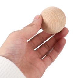 4 pçs croquet bolas esportivas recreativas ao ar livre rolamento petanca chute grama madeira criança - Image 6