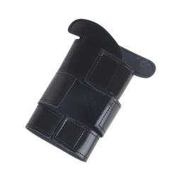 M MBAT-Preto PU couro trompete caso capa, macio e durável, aperto de mão protetora, instrumentos musicais de sopro acessórios - Image 4