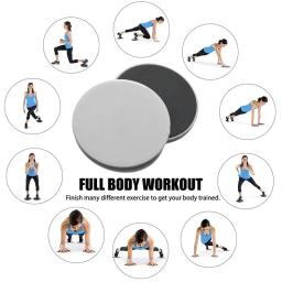 Discos deslizantes Slider Fitness Disc Exercício, Deslizando a placa para Yoga, Ginásio, Treinamento do núcleo abdominal, Equipamento - Image 2