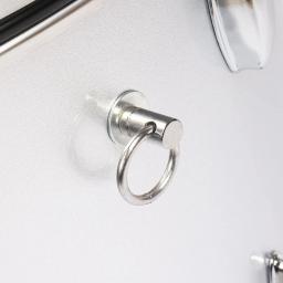 Tambor Strap Holder Bracket, Parafuso ajustável, Metal resistente, Percussão Instrument Acessórios, Ângulo, Snare Drum Parts - Image 3