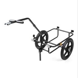 Roda Quick Release Bike, bicicleta Hand Wagon, reboque de carga grande, fácil armazenamento e transporte, 16" - Image 3