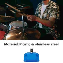 Profissional de aço inoxidável plástico e metal percussão instrumento kit de bateria prático Cowbell, suprimentos musicais - Image 2