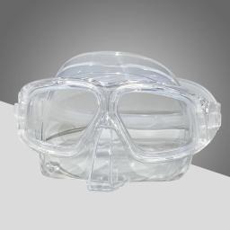 QYQ-Máscara Profissional de Mergulho Mergulho, Silicone Mergulho Goggles, Mergulho Panorâmico, Óculos de Natação para Adultos - Image 6