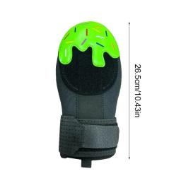Baseball respirável deslizante Mitt, luvas de mão direita e esquerda, proteção de pulso deslizantes Pads, Softball Guard - Image 6