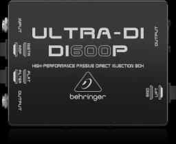 Behringer ultra-di di600p di-box passivo de alto desempenho profissional, preto para aplicações de palco e estúdio - Image 5