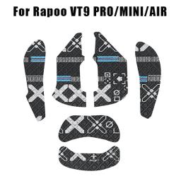 Fita adesiva de mouse para gamer, suor antiderrapante preto, acessórios para esportes eletrônicos, adesivo antiderrapante para Rapoo VT9 PRO MINI AIR - Image 6
