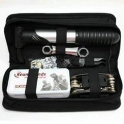 Kit de reparo multifuncional de bicicleta, kit de reparo de pneus, inflador, chave de reparo, ferramentas de reparo de mountain bike, conjunto de ferramentas mtb com bolsa - Image 2