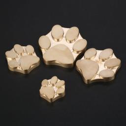 Forma de carimbo de pata de latão, forma de urso, garra de economia, ferramenta de marca de madeira, relevação térmica, 2/4/5/6cm, artesanato, 1 peça - Image 2